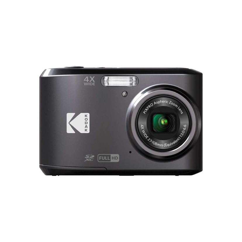 Kodak PIXPRO Friendly Zoom FZ43-BK 16MP Digital Camera with 4X Optical Zoom and 2.7" LCD Screen (Black) 2
