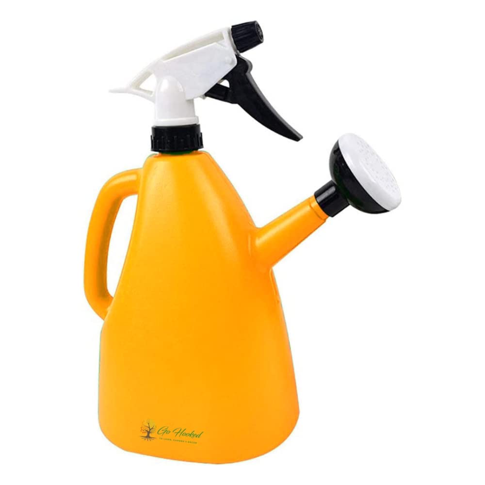 Go Hooked Watering and Spray Dual-use Watering Can Garden Tool Watering Sprayer Bottle 1 L 1