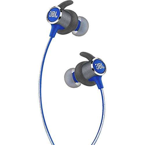 JBL Reflect Mini 2.0, in-Ear Wireless Sport Headphone with 3-Button mic/Remote - Blue (Renewed) 3