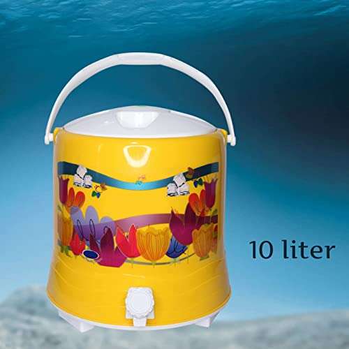 KYNA Water Cooler 10 Liter Water Jug Camper/Summer Water Cooler for Home and Office Use Random Colour and Design 3