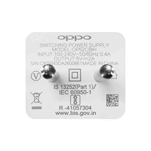 Oppo Micro USB Power Adapter 5V/2A (White) 4