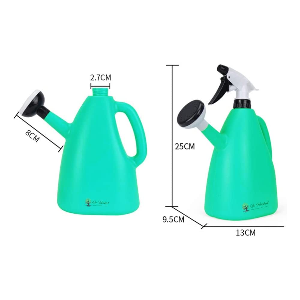 Go Hooked Watering and Spray Dual-use Watering Can Garden Tool Watering Sprayer Bottle 1 L 4