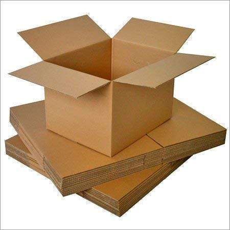 K K Industrial: 3 Ply Corrugated Box/Packaging Boxes (5 X 4.5 X 3.5 Inch; Brown) - Pack of 50 Boxes 2