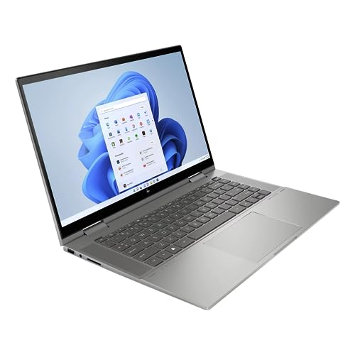 HP 2023 Envy x360 2-in-1 15.6” FHD IPS Touch Laptop 10-Core Intel Core i7-1355U Iris Xe Graphics 32GB DDR4 1TB NVMe SSD 2xThunderbolt4 WiFi AX BT Webcam HDMI Backlit KB Windows 11 Home w/RE USB 3