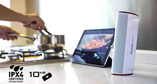 Creative Sound Blaster Free Multifunction Portable Bluetooth Speaker, Built-In MP3 Player with MicroSD (White) 4