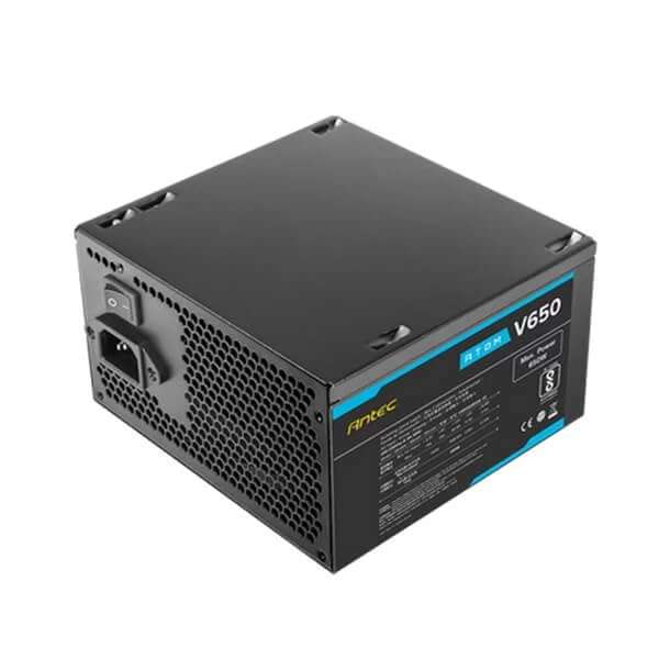 Antec Atom V650 V2 650Watts Non-Modular Gaming Power Supply 3
