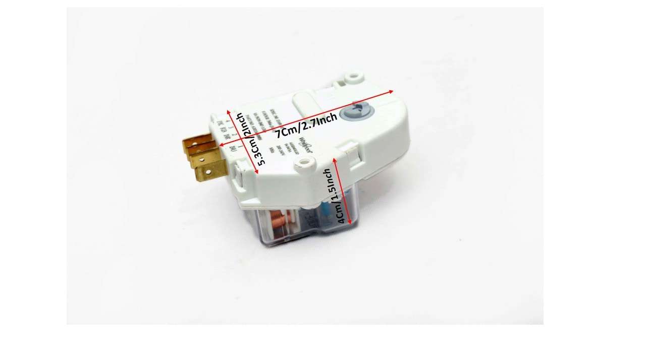 Arvika Sales Original Refrigerator Defrost Timer Suitable for Whirlpool Double Door Refrigerator- 08 Hours 07 Min (Match & Buy). 4