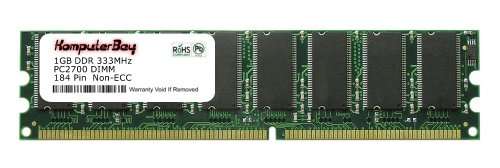 Komputerbay 1GB DDR DIMM (184 PIN) 333Mhz DDR333 PC2700 FOR Foxconn 915G7MC-8KS Motherboard 1 GB 1