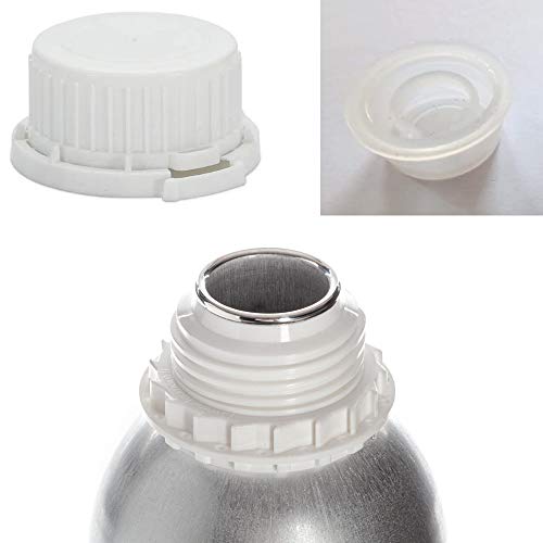 Devinez Multipurpose Anodized Aluminum Empty Bottle, 250ml (Pack of 2) with B Drop Nozzle & Cap with Seal, for Beauty, Essential Oils, Blends, Skin Care, Travel, Toners, Cosmetic & DIY 4