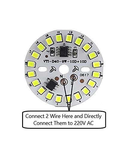 Niyati 9-Watts b22d LED Direct On Board Bulb, Pack of 20, Cool White 4