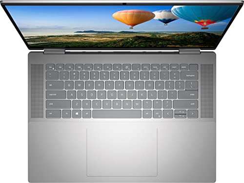 DELL Inspiron 7620 2-in-1 Laptop, 16" FHD+ Touch Display, 12th Gen Intel Core i7-1260P, 32GB DDR4 RAM, 512GB PCIe SSD, FHD Webcam, HDMI, Backlit KB, FP Reader, Wi-Fi 6, Windows 11 Home, Silver 2