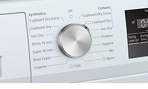 Siemens 7 kg Fully Automatic Front Loading Dryer (WT46N203IN, White) 4