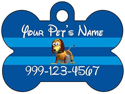 Toy Story Slinky Custom Pet Id Dog Tag Personalized w/ Name & Number 1