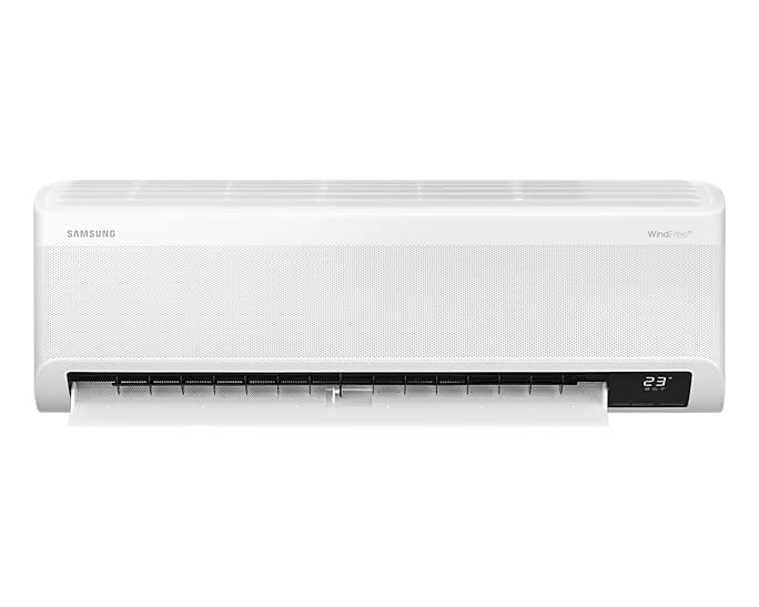 Samsung 1 Ton 4 Star Windfree Technology, Inverter Split AC (Copper, Convertible 5-in-1 Cooling Mode, Tri Care Filter, 2022 Model, AR12BY4APWK, White) 2
