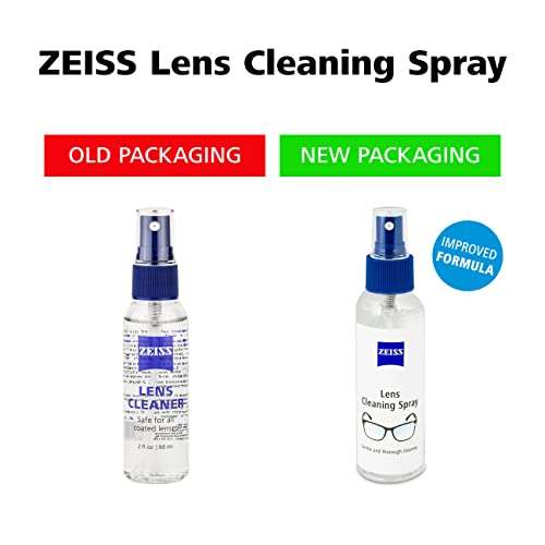 ZEISS 2oz Spray and Microfiber Lens Cleaner Care Kit for Coated Lenses, Binoculars, Scopes, Cameras, and Glasses, 1-Pack 6