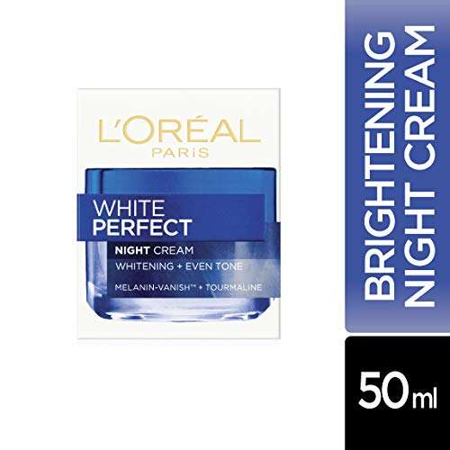 L'Oreal Paris White Perfect Night Cream, 50ml & L'Oreal Paris White Perfect Whitening & Moisturizing Toner, 200ml 3