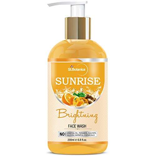 St.Botanica Sunrise Facial Cleanser (Brightening Face Wash with Sandalwood, Saffron, Orange, Turmeric, Neem) 200ml 2