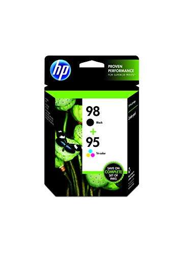 95/ 98 Inkjet Black/ Tri-Color Combo Pack 1
