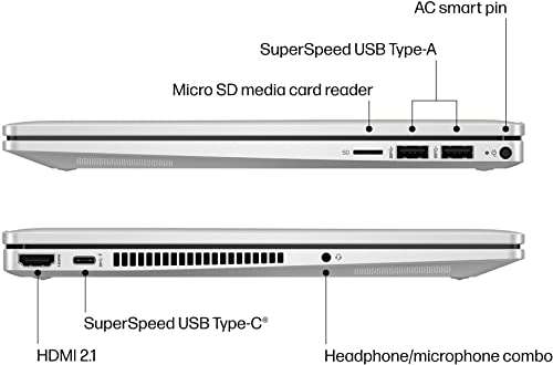 HP Pavilion X360 14" FHD IPS Touch 2-in-1 Laptop, Intel 10-Core i5-1235U, Iris Xe Graphics, 8GB DDR4 256GB SSD, WiFi 6E, Type-C, HDMI, Backlit Keyboard, Fingerprint, Win10 Pro 6