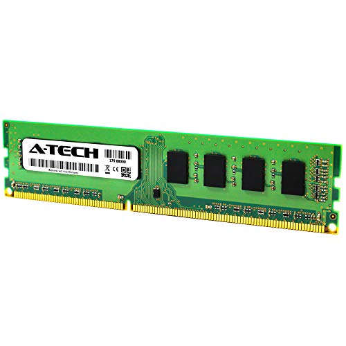 A-Tech 4GB RAM Replacement for Supermicro MEM-DR340L-HL04-UN16 | DDR3/DDR3L 1600MHz PC3L-12800 1Rx8 1.35V UDIMM Non-ECC 240-Pin DIMM Memory Module 6