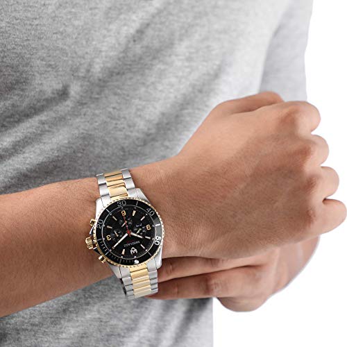 Swiss Eagle Men's Chronograph Swiss Made Movement Watch with Stainless Steel Make (SE-9168-22) 6