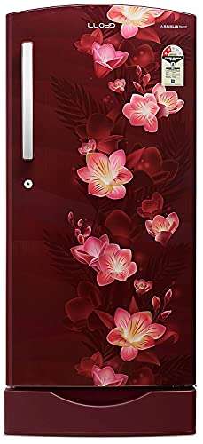 Havells-Lloyd 200 L 2 Star Direct Cool One Door Refrigerator Appliance (GLDC212SGWS2PB Gardenia Wine, 2022 Model) 1