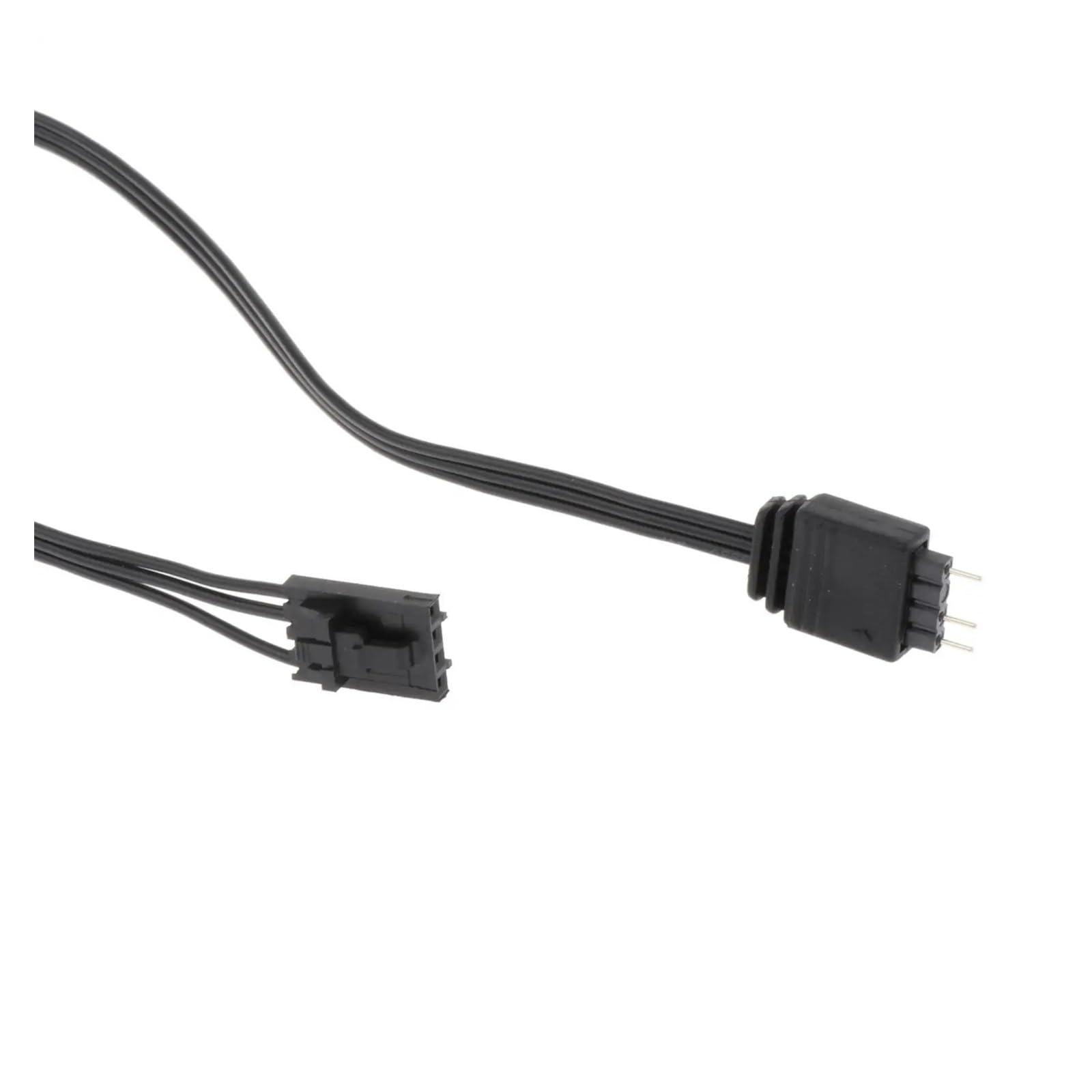 Fan Adapter Cable Durable Black Reusable Lighting Node Fan LL120 140 QL Converter 4 Pin RGB to ARGB 5V 3 Pin Accessories 1