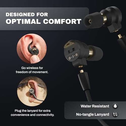 Pro Ears Stealth Elite, 28 dB NRR, IPX6 Waterproof, Bluetooth 5.0 Ear Protection with 3 Modes - Isolation, Awareness, Amplification 3