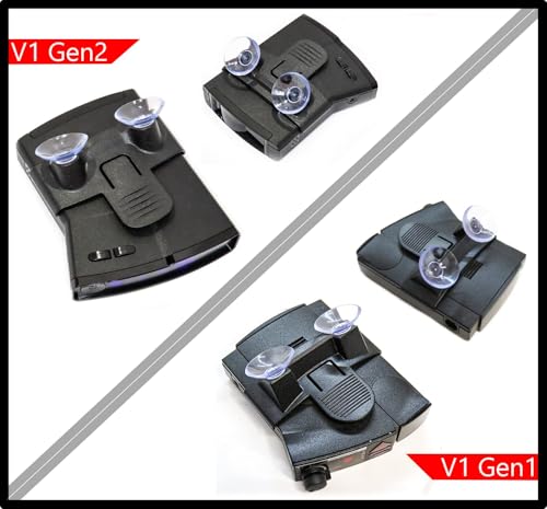 Ramtech 4 Pack Car Windshield Adhesive Suction Cups Replacement Kit for Valentine One V1 Gen1 and V1 Gen2 Radar Laser Detector Mount, SCV1 3