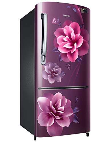 Samsung 192 L 3 Star Inverter Direct Cool Single Door Refrigerator (RR20A172YCR/HL, Camellia Purple, 2022 Model) 4
