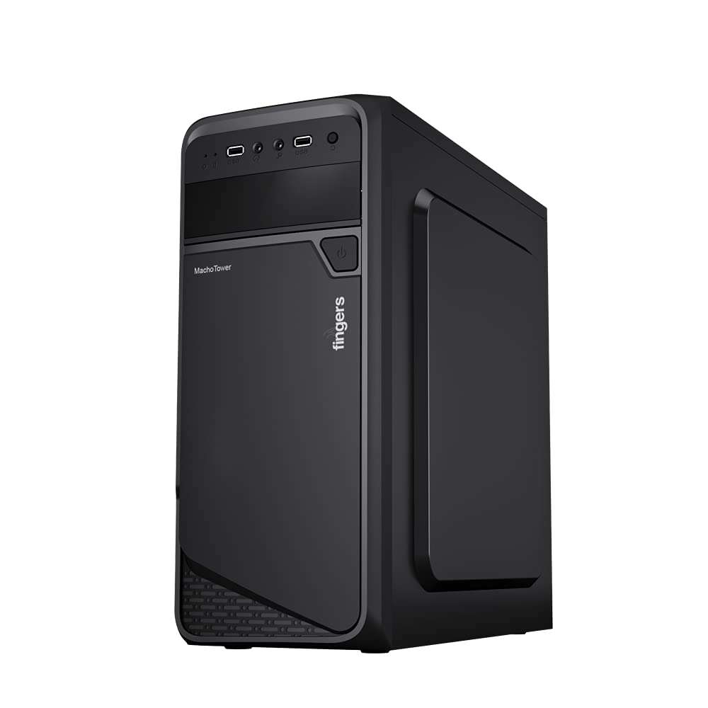 Fingers MachoTower Computer PC Case (Fashionable Full ATX PC Cabinet with SMPS | BIS Certified) 4