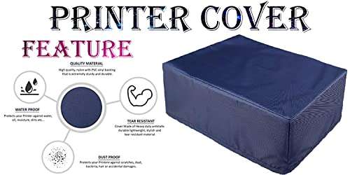 XUWAP Printer Cover for Epson L300 - Blue 5