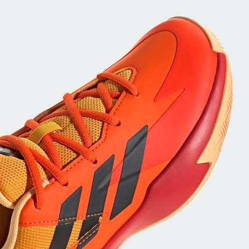 adidas Boy's Cross Em Up Select (Little Kid/Big Kid) Team Orange/Carbon/Team Collegiate Gold 2 5 Big Kid M 4