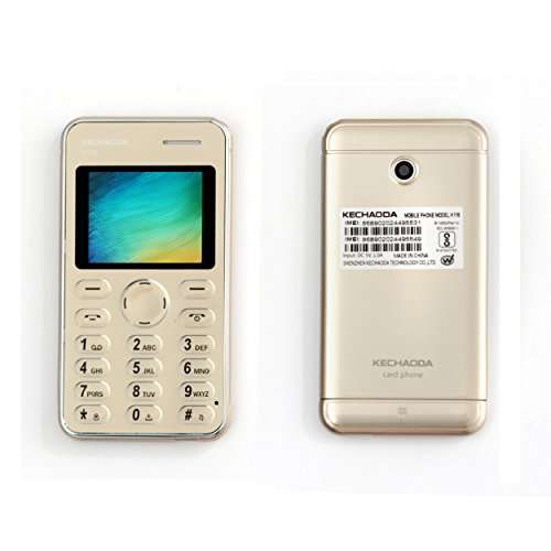 KECHAODA K116 Plus Dual SIM Mobile with External Memory Card Slot and VGA Camera (Black) 5