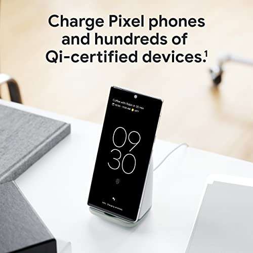 Google Pixel Stand (2nd Gen) - Wireless Charger - Fast Charging Pixel Phone Charger - Compatible with Pixel Phones and Qi Certified Devices 4