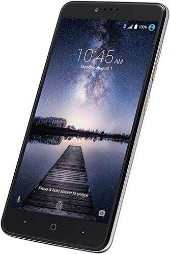 ZTE ZMAX PRO Z981 4G LTE 13MP Smartphone (Metro PCS/T-Mobile) (Renewed) 4