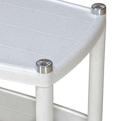 Nilkamal CENTBL5 Contemporary Center Trolley Coffee Table/Tea Table/Teapoy for Home/Living Room/Office & Outdoor. (Plastic) 6