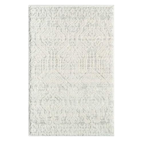 LUXE WEAVERS Traditional Tribal Cream 2x3 Area Rug 2