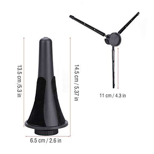 Clarinet Oboe Stand, Detachable Folding Clarinet Oboe Stand Bracket Portable Folding Tripod Holder Support Accessory 4