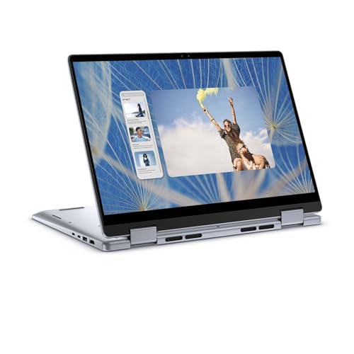 Dell Inspiron 2-in-1 Business Laptop, 14" FHD + Touchscreen, Intel 10-Core 7 150U Processor, 64GB DDR5 RAM, 2TB SSD, Wi-Fi, Webcam, Windows 11 Pro, with Microsoft Office Lifetime License 2