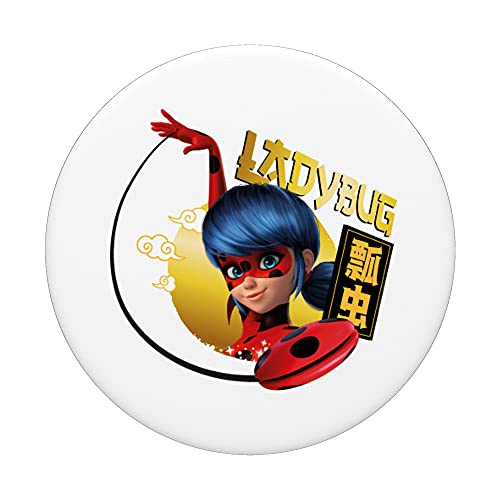 Miraculous Shanghai Ladybug and her Yoyo PopSockets Swappable PopGrip 3