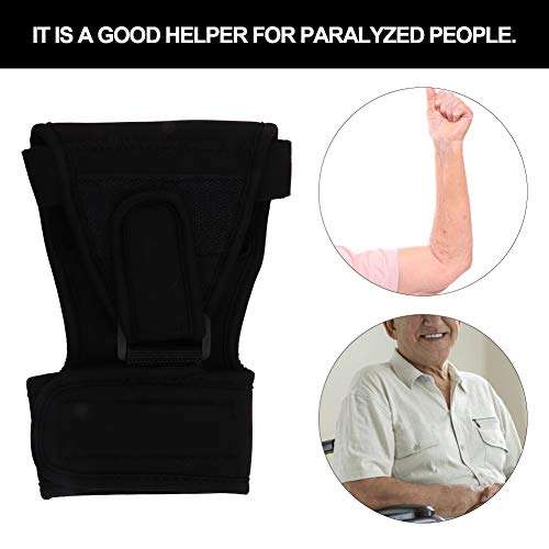 ZJchao Finger Orthotics Gloves, Auxiliary Fixed Gloves Hand Fingers Rehabilitation Accessories Weightlifting Training Support Straps Weight Lifting Hook 2