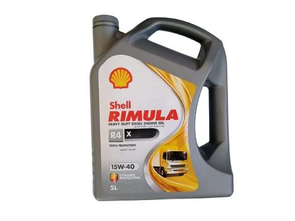 Shell Rimula R4 15W-40 API CI4 Plus Heavy Duty Diesel Engine Oil (5L) 1