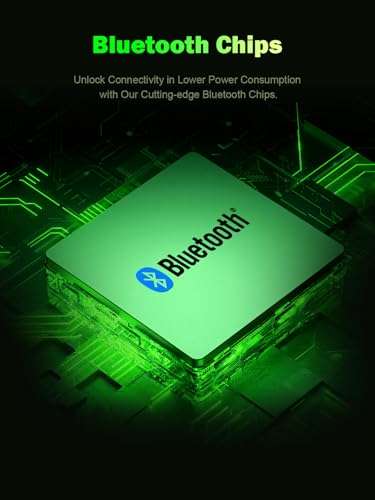 BLUEDEE Computer Speakers, Bluetooth Soundbar, HiFi Stereo, 3.5mm Aux-in Connection, USB Powered Speakers for Desktop Monitor, PC, Laptop, Tablets 6