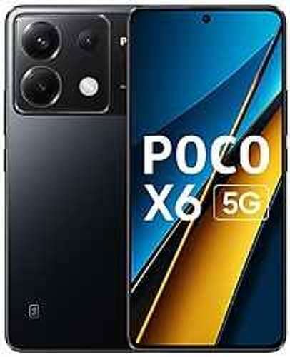 POCO X6 5G Mirror Black, 12 GB RAM 256 GB ROM 1
