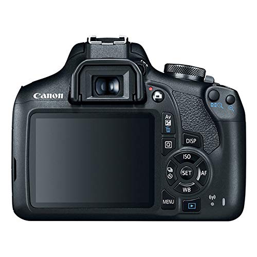 Canon EOS Rebel T7 DSLR Camera with EF-S 18-55mm f/3.5-5.6 is II Lens Plus Double Battery Tripod Cleaning Kit and Deco Gear Deluxe Case Accessory Bundle 5