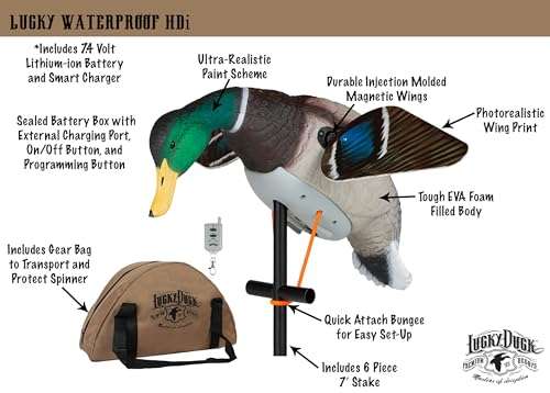 Lucky Duck 10618-1 Lucky Waterproof HDI Hunting Decoys 2