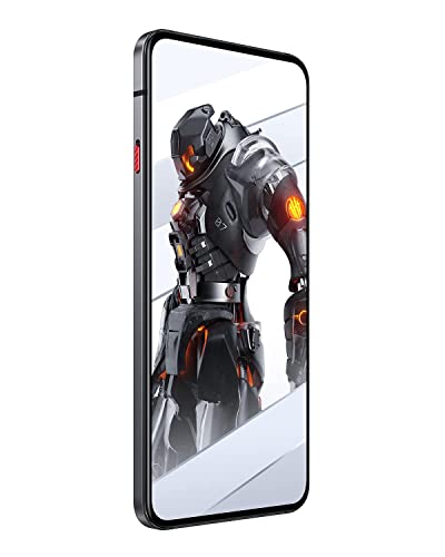 REDMAGIC 7S Pro Smartphone 5G, 120Hz Gaming Phone, 6.8" Full Screen, Under Display Camera, 5000mAh Android Phone, Snapdragon 8+ Gen 1, 18+512GB, 65W Charger US Unlocked Phone Silver&Transparent 4