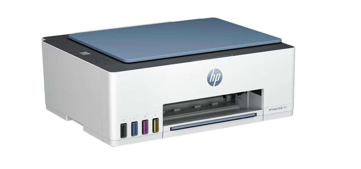 HP Smart Tank 585 All-in-one WiFi Colour Printer (Upto 6000 Black and 6000 Colour Pages Included in The Box). - Print, Scan & Copy for Office/Home 4