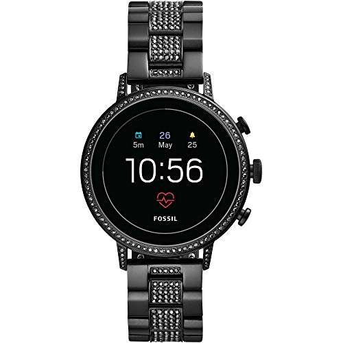 Fossil Gen 4(40mm, black) Ventura Stainless steel Touchscreen Women's Smartwatch with Heart Rate, GPS, Music storage and Smartphone Notifications - FTW6023 1